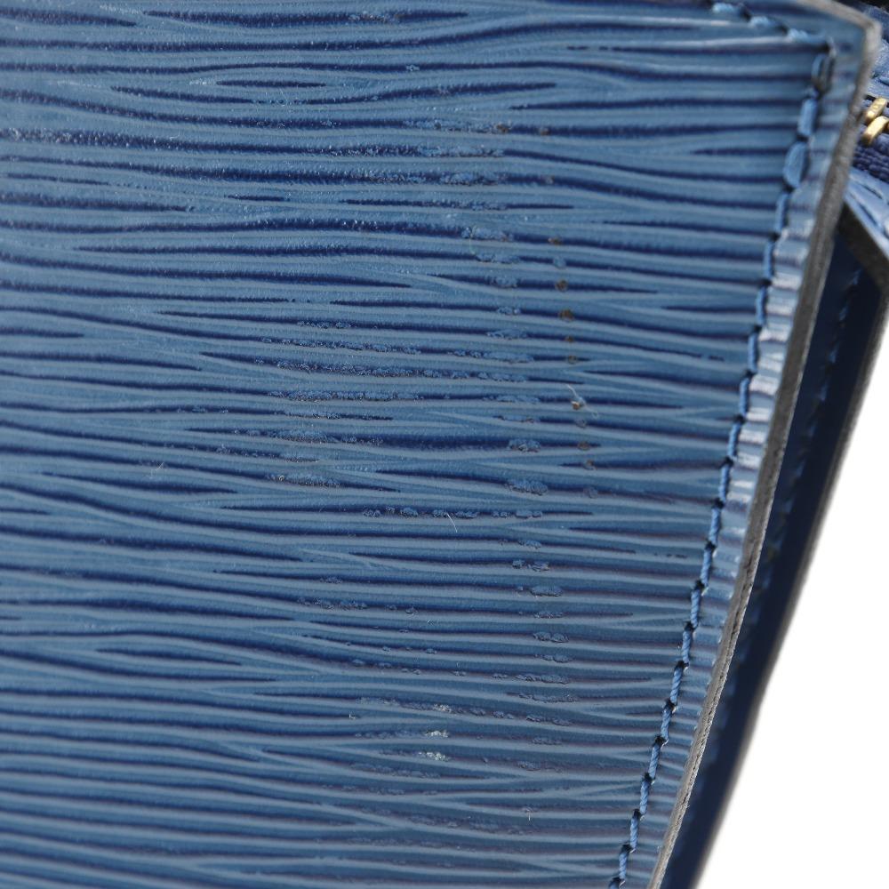 Louis Vuitton Сумка Sun jack M52275 Toledo Blue Синяя кожа Epi Женская Б/у