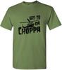 ДОБЕРИСЬ до ДА Чоппы - Смешной Ретро 80-х Арнольд - Мужская Хлопковая Футболка