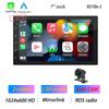 4Core 2 Din Car Radio Androidauto Carplay Android 11 GPS Car Audio 7"/9"/10" WIFI BT IPS Automotive Multimedia Player