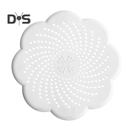 Фильтр для раковины, силиконовый антиблокировочный сливной фильтр, цветочный дизайн, герметик для запаха, кухонный аксессуар для ванной комнаты, канализационный слив, сетчатый сифон