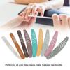 9 Piece Nail File Set Different Shape Professional Manicure Tools Washable Nail Buffer Set for Acrylic Nails