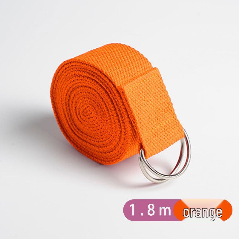 Ремень для растяжки для йоги - Износостойкий, Удлиненная длина 183 см для гибкости и поддержки