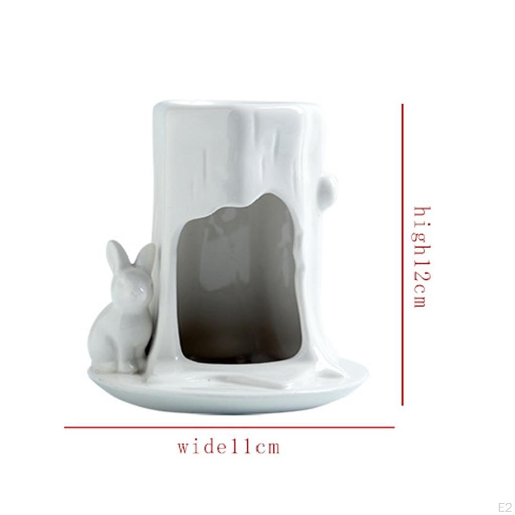 Горелка для эфирного масла, ароматический воск, грелка для ароматов, ремесла, аромат, милый кролик