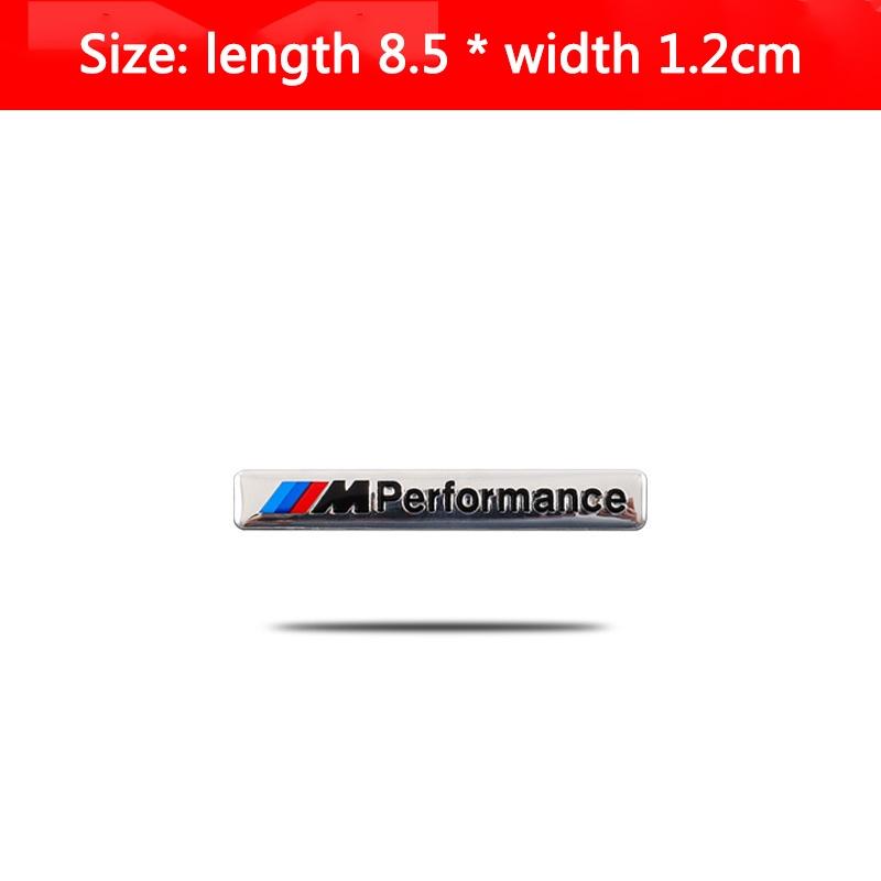BOHQ2 Car Body Decorate Sticker For BMW 1 3 5 7 Series X1 X3 X5 G30 G20 G11 F10 F34 Car Logo Trunk Styling Modified Decal Accessories