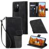 Для Xiaomi Redmi Note 12 Pro 4G, 11S 4G, 11 Pro 5G 4G, 11 4G Чехол-бумажник в винтажном стиле с цветными блоками, держатель для карт с защитой от кражи RFID