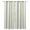 Striped Sage Green Blackout Curtains For Living Room Bedroom Printed Window Treatment Drapes Home Decor