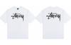 STUSSY American-style Printed Short-sleeved Shirt STU660 White