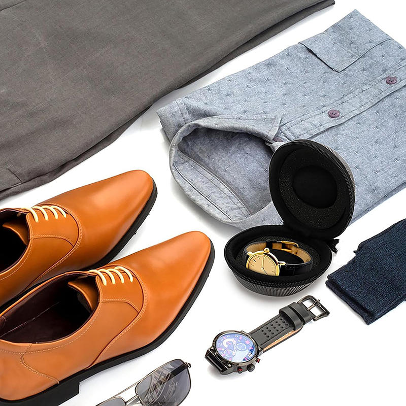 Портативный водонепроницаемый чехол для часов для путешествий, органайзер для хранения одних часов на молнии, идеально подходит для смарт-часов, роскошных часов и держатель для защиты ювелирных изделий