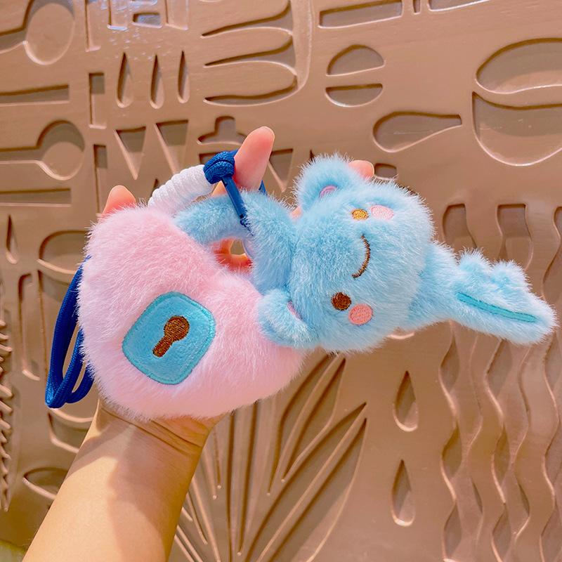 Креативные ключи любви, Куклы для пары, Плюшевые игрушки, Милые брелки, Подвески, Куклы для автомата с клешней