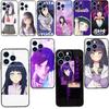 Hyuga Hinata Anime Phone Case For iPhone 13 12 11 Pro Max Mini SE 2020 X XR XS Max 7 8 Plus Cover Coque