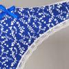 G-String for Women Cotton Panties Sexy Ladies Thong Floral Print Underwear Kawaii Briefs  6 pcs/Lot