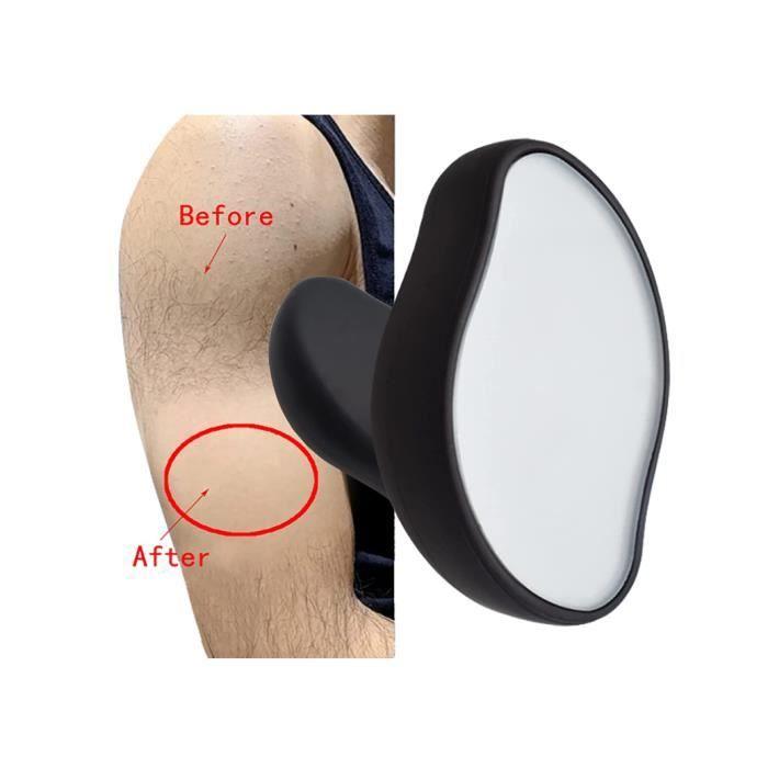 Painless Magic Crystal Epilator for Women, Crystal Hair Remover for Women's Legs, for Arms, (black)