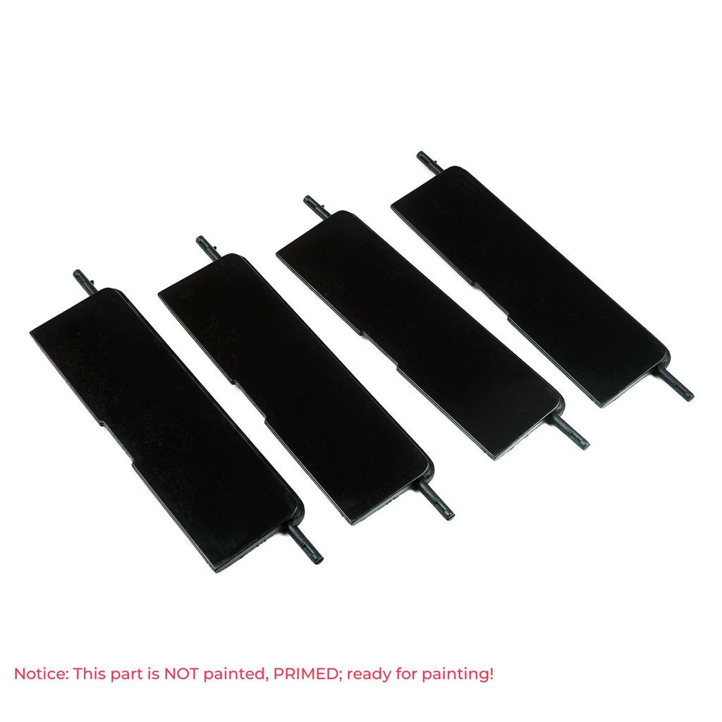 ESR555-1 4x Panoramic Roof Glass Sunroof Molding Port Bag Cover Rail Lid Trim 2126902882 for Mercedes E Class W212 S212 96*30 Mm