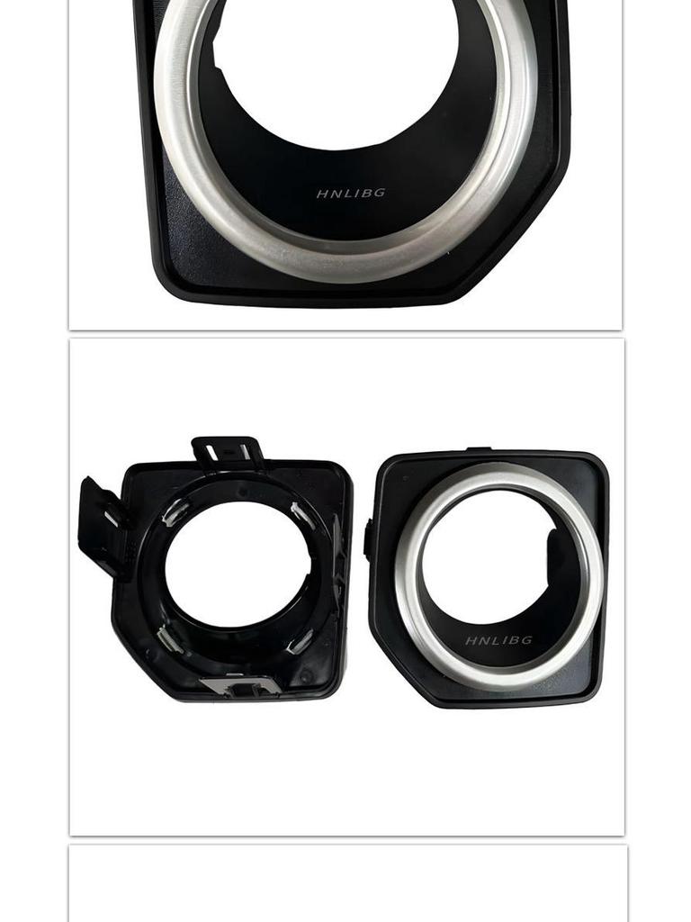 Накладка противотуманной фары Land Rover Freelander 2 LR040783 LR040784 - Черный/Серебристый