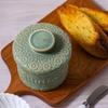 Керамическая емкость для масла (Butter Bell), Французская масленка с крышкой для столешницы, Фарфоровый контейнер для хранения сыра, Кухонный органайзер для продуктов