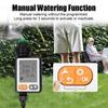 IPX5 Waterproof Digital Watering Timer Large Screen Garden Watering Timer  Garden Watering
