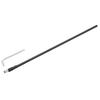 Uxcell Guitar Repair Guitar Truss Guitar with for Instrument Black Rod, Rod, 2-Way Rod, Thin, 4mm, L-Wrench, Repair, 440mm,