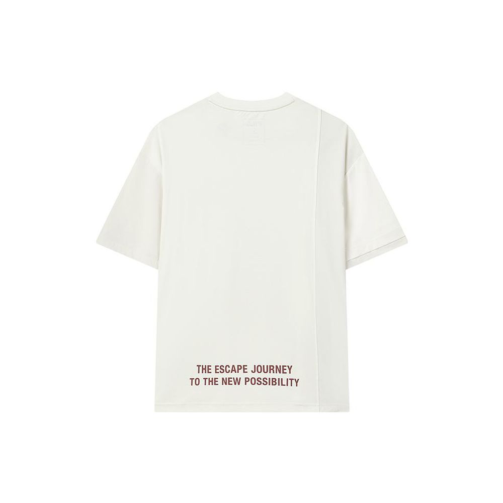 Fila X MIHARA YASUHIRO Серия Коллабораций Логотип Футболка с Круглым Вырезом и Коротким Рукавом Мужские Топы Светло-Туманно-Серый F11M223109F-GY