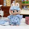 [Bedding Only] Sheets, Bedding, Doll Pajamas, 17cm Pull-on Doll Clothes with Hanging Rope