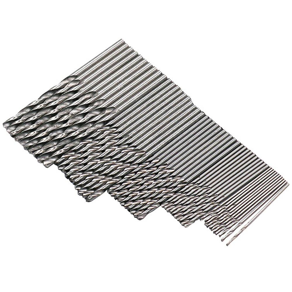 50 Pcs  High Speed Steel Building Drill Bit Set Tool 1/1.5/2/2.5/3mm