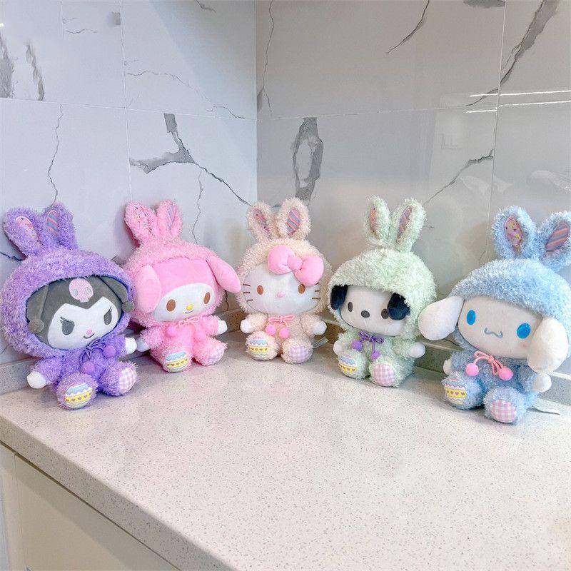 High Quality Short Plush Sanrio Cartoon Anime Doll Pp Cotton Stuffed Soft Toy