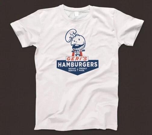 Футболка Geri's Hamburgers 887 Ретро Фастфуд Drive-In Висконсин Иллинойс Henrys