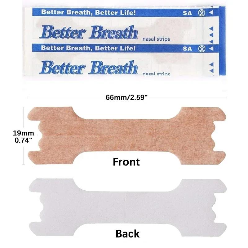 100/200/300 шт. Дыхательные назальные полоски Правильный способ Остановить храп Антихрап Носовая полоска Легче Лучшее Дыхание Хорошие Сонные Пластыри