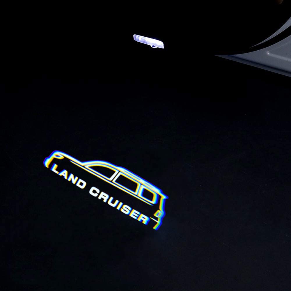 Подсветка салона, Лампа подсветки салона автомобиля, Подсветка салона с логотипом Toyota Land Cruiser серии Rank 300,