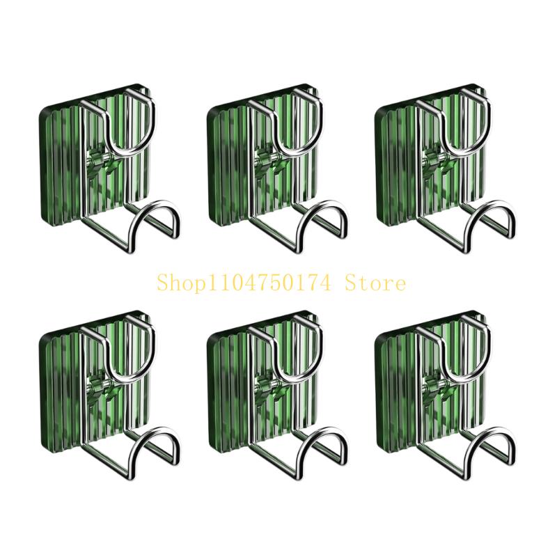 Damage Release Adhesive Hook Strong Hold Bathroom Storage Plastic Hook for Wet Towels Toothbrush Cup Organizing top sale