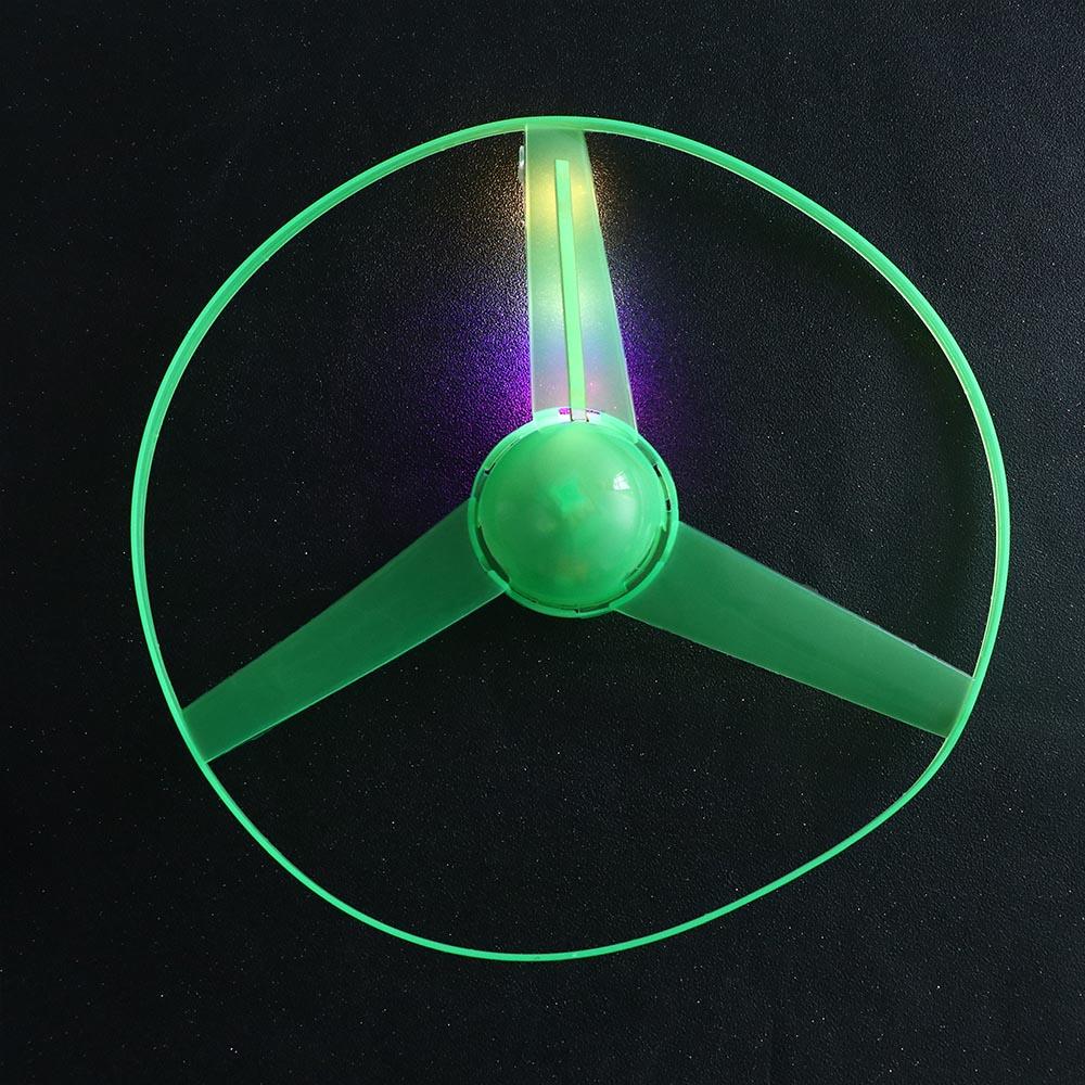 Ручное освещение, летающий диск, пропеллер, игрушки, светодиодный светильник, светящийся для детей