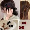 Сладкие Аксессуары для Волос Бант Бархатная Заколка Инструменты для Укладки Волос Мини-Заколки Подарки Зажим-Клювик
