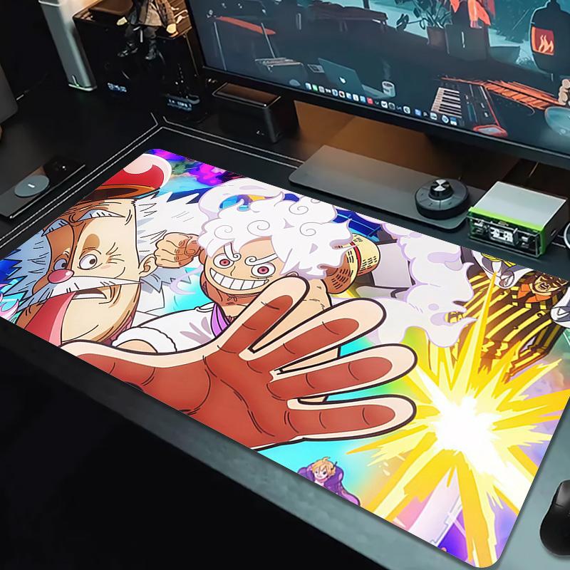 One Piece4 Print Cushion Non-slip Laptop Tablet Big Mousepad XXL Mat Mini PC Playmat With Lock edge