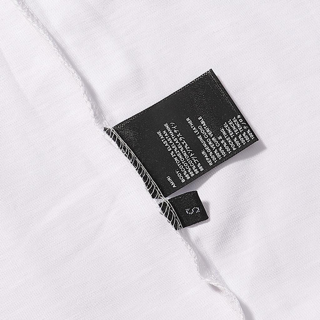 724 Amiri Лето 2025 Новая Мужская и Женская Свободная Хлопковая Футболка Большого Размера Высокого Качества Парная Футболка