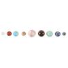 Gemstone Solar System Decorative Crystal Set