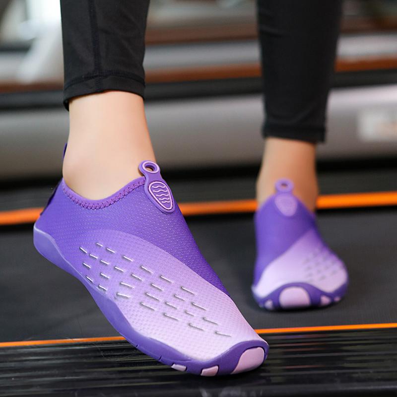 Мужская и женская обувь для босых ног, пляжная обувь, быстросохнущая, легкая спортивная обувь для пар, универсальная мягкая тренировочная обувь 35-46