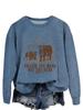 European & American Style 'Follow the Word, Not the Herd' Comfortable Long Sleeve Hoodie