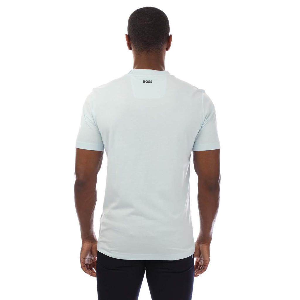 Boss Mens Logo Collared T-Shirt