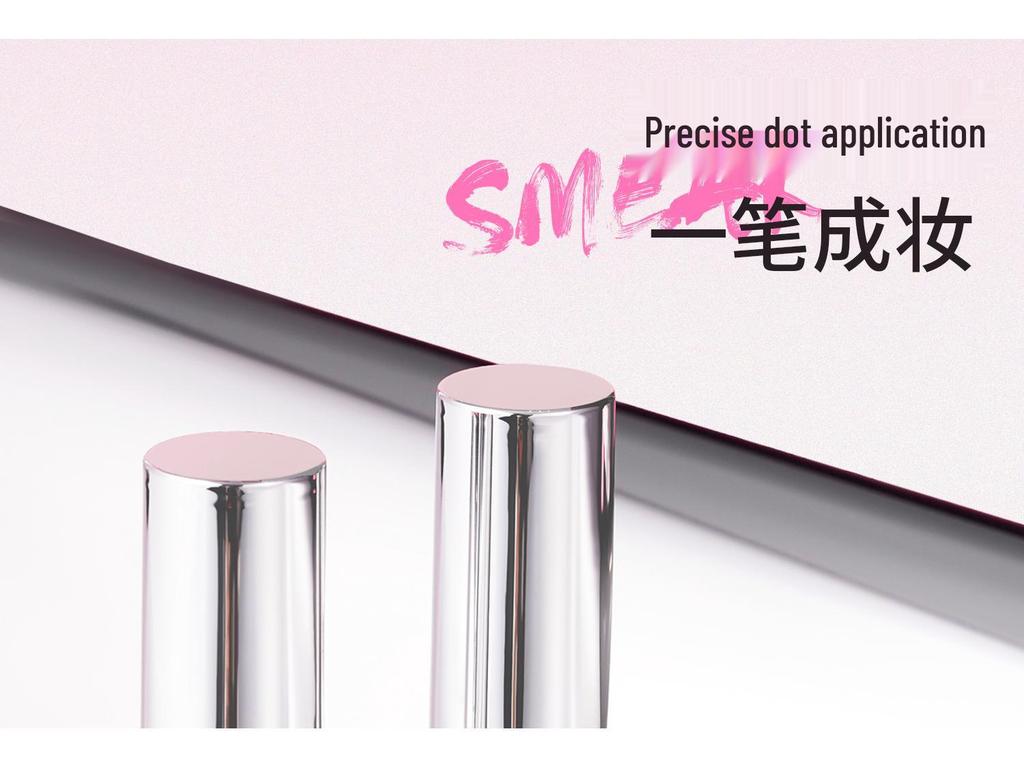 NEIYOU Pomelo Blush Cream: Multi-use Dopamine Makeup Puff, Color Highlight, Eyeshadow & Blush Stick.