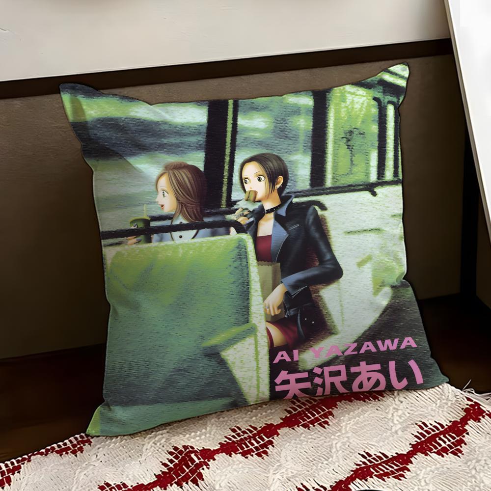 Anime NNNANA Cushion Cover Reversible Soft Durable Pillow Cover Home Car MultiScene Use for Daily Comfort