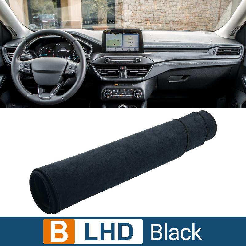 Автомобильные аксессуары для Ford Focus MK4 ST 2018 2019 2020 2021 2022 2023 Чехол на приборную панель, защитный коврик от света, анти-УФ-излучения, нескользящий коврик