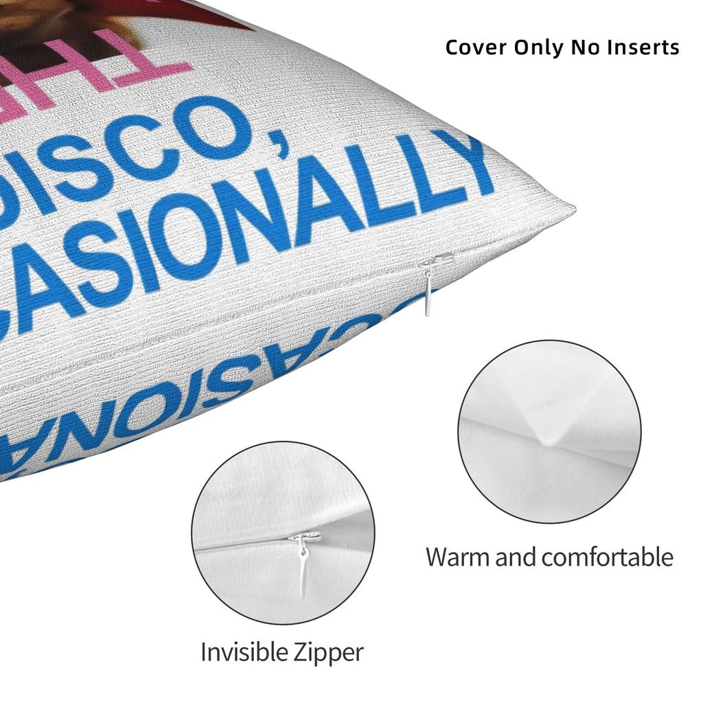 Harrys Styles Kiss All The Time Disco Occasionally Pillowcase Soft Polyester Cushion Cover Pillow Case Cover Home Zipper 40*40Cm