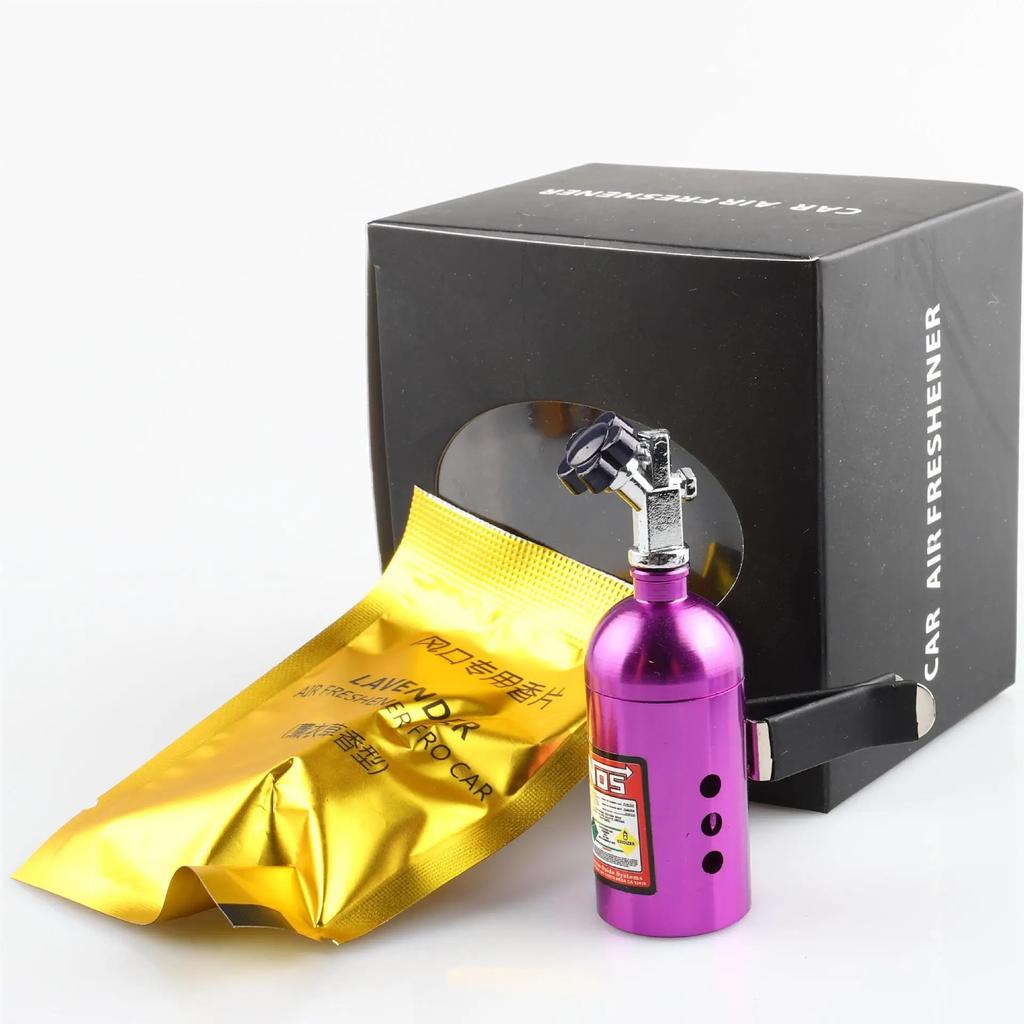 Автомобильный освежитель воздуха Blue Billet Aluminium Scent NO S Car Air Vent Perfume Ароматизатор Сменный блок освежителя Аксессуары для автомобиля Украшение