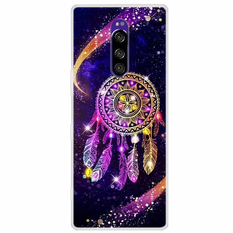 Мягкий силиконовый чехол для Sony Xperia 1 Чехол Модный прозрачный чехол с тигром для Sony Xperia1 XZ4 SO-03L SOV40 J8110 Бамперы