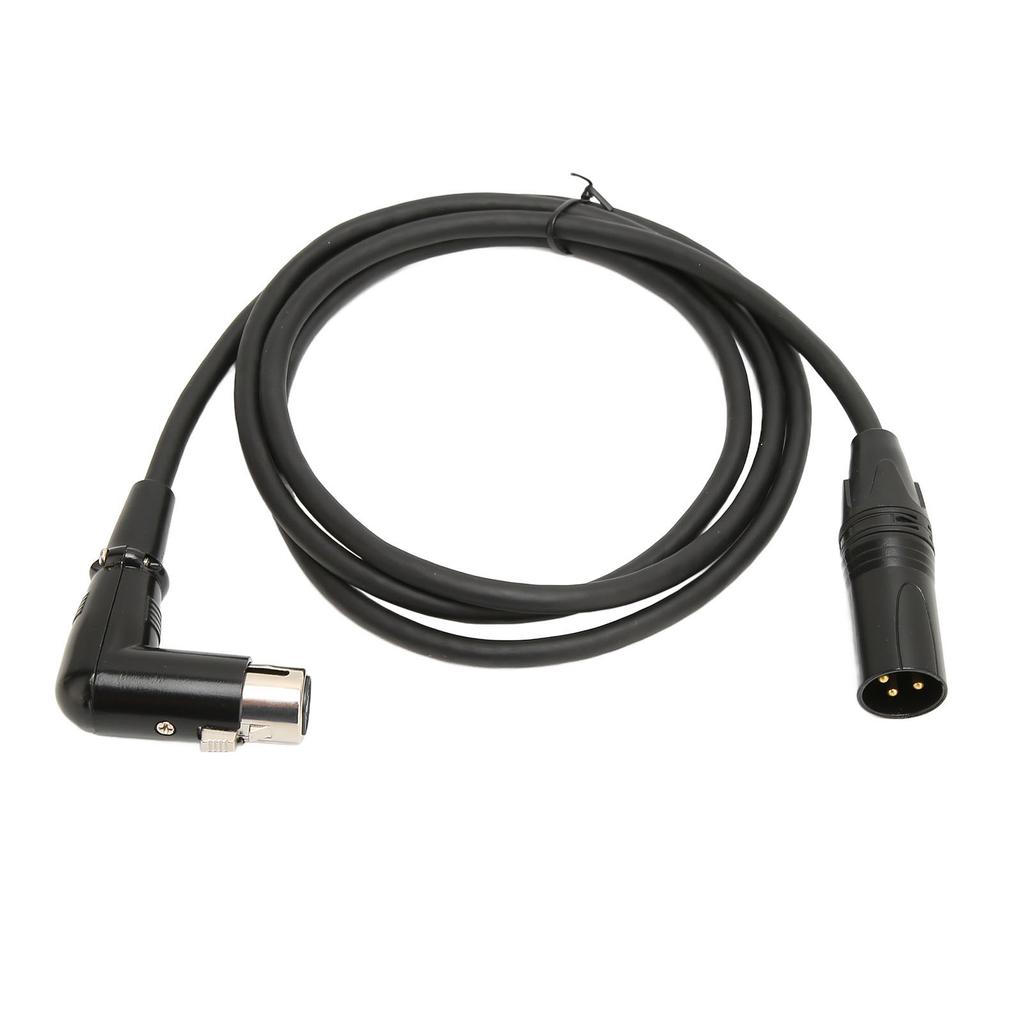 XLR Male to Female микрофонный кабель 3-контактный прямой Male to Right Angle Female разъем XLR микрофон