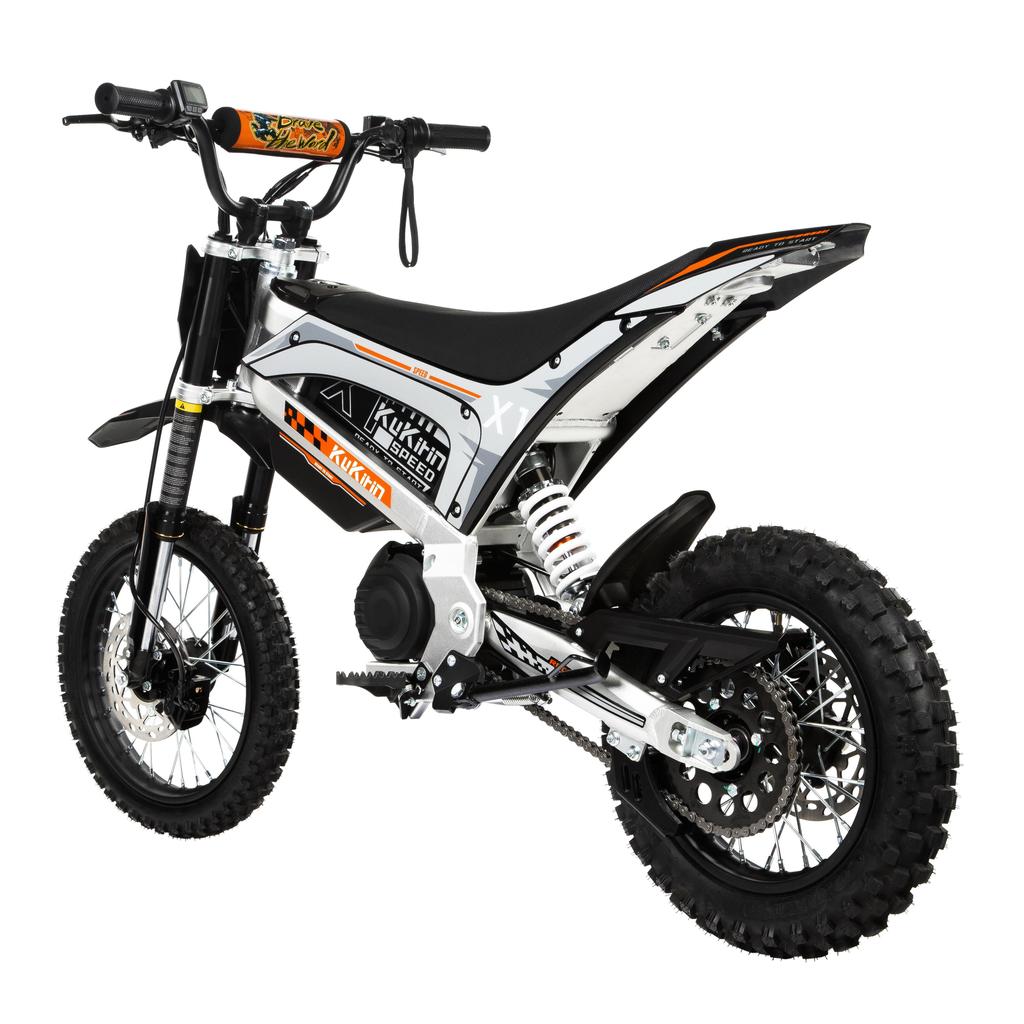 1000W to fly, 48V20.8Ah to explore, 14"/12" tires to roll anywhere. KuKirin X1, electric mountain beast.