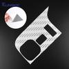 Gear Shift Panel Frame Trim Sticker Fit For Subaru Crosstrek Impreza 2024 LHD Real Soft Carbon Fiber Car Interior Accessories