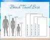 Beach Towel for Birthday Vacation Towel 30th 40th 50th 60th Birthday Gift Soft Oversized Pool Party Towel