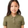 Lacoste Платье-поло пике для девочек