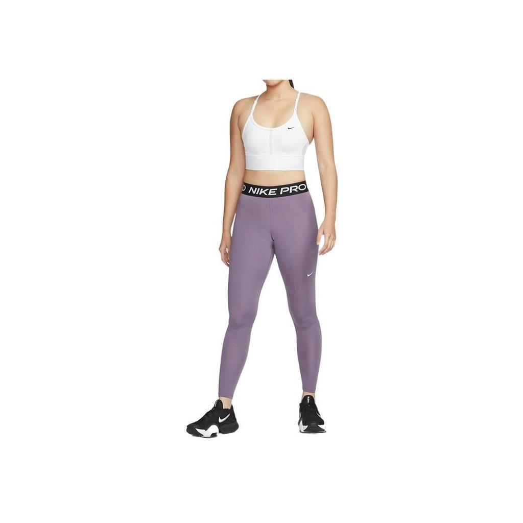 Nike Dri-FIT Solid Logo Low-Intensity Support Sports Bra Women Underwear White DB8766-100