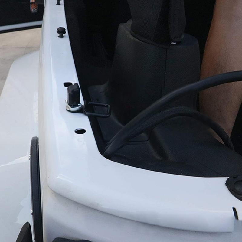 8 шт. D-образные кольца, маленькие стальные D-образные кольца, анкерное крепежное кольцо для грузовых автомобилей, грузовых прицепов, лодок-фургонов